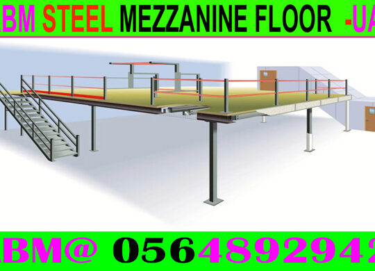 Mezzanine floor Workshop Contractor in Dubai Ajman