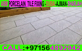 Porcelain Floor Tiles Fixing Contractor