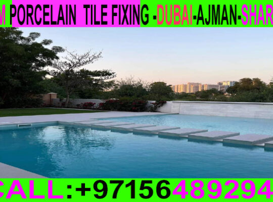 Porcelain Floor Tiles Fixing Contractor