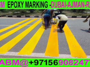 Road Marking Flooring in Ajman Dubai Rak +97156489