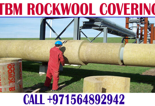 Rockwool insulation covering Work Contractor Ajman