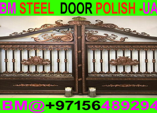 Steel Main Gate Fixing Contractor in Ajman , Dubai