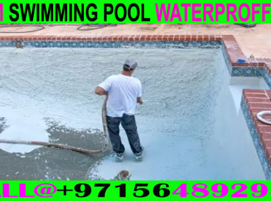 Swimming Pool waterproofing service in Ajman Shj