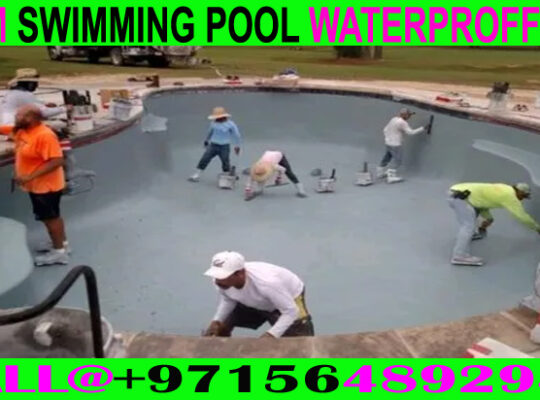 Swimming Pool waterproofing service in Ajman Shj
