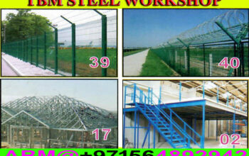 Boundary PVC Coated Fences Chain Fixing work Contr