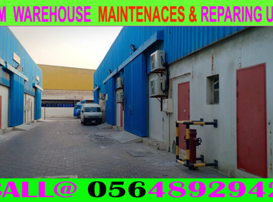 Warehouse Maintenance Repairing Ajman Dubai Sharj
