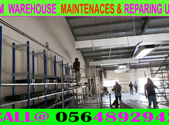 Warehouse Maintenance Repairing Ajman Dubai Sharj