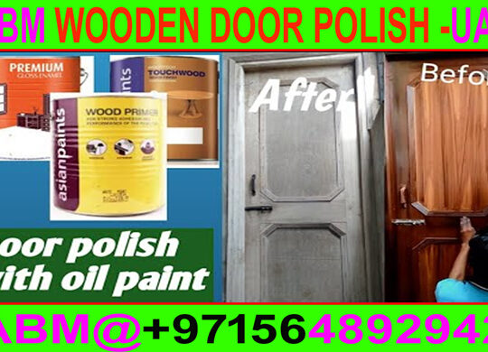 Wooden Polish Painting work Company Dubai Ajman