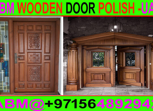 Door Polishing Painting work Contractor in Dubai A