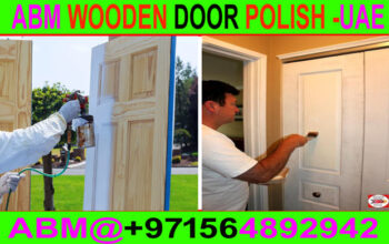 Door Polishing Painting work Contractor in Dubai A