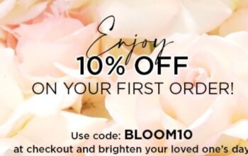 Enjoy 10% OFF Your First Flower Bouquet