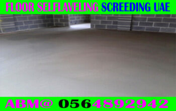 Self Leveling Screeding Company Ajman Dubai Sharja