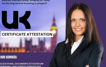 UK Certificate attestation services