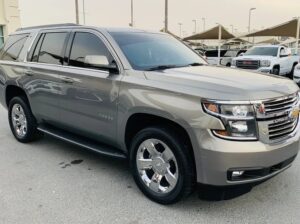 شيفورليه تاهو LT خليجي 2018 فول مواصفات جلد ودبه ك