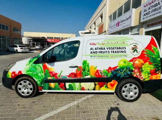 بيع محل خضروات و فواكه مع سياره للخضروات