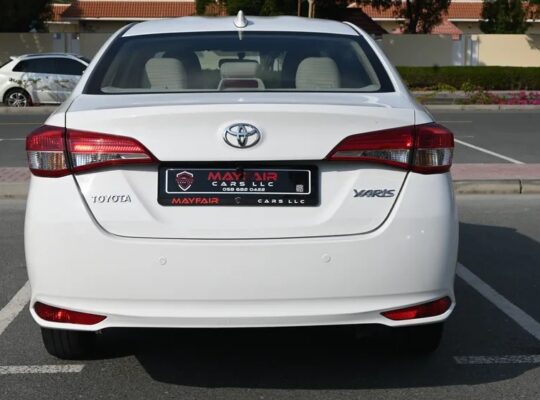 TOYOTA YARIS SE+ 2022 – BACK CAMERA – 3 KEYS