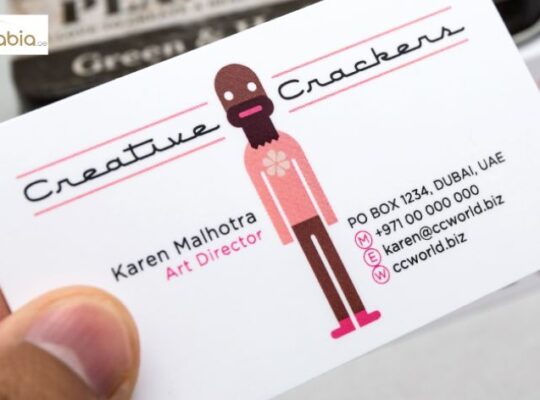 Business Card Printing from Print Arabia