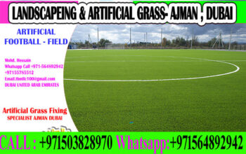 Football field Artificial Grass Fixing Dubai , ajm