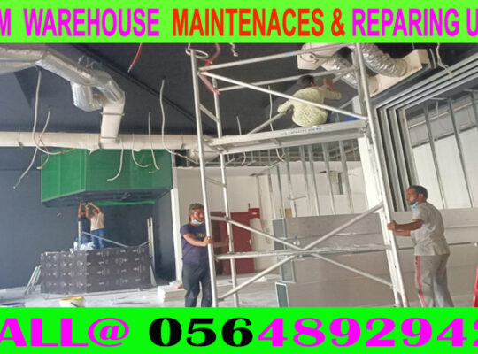Warehouse Maintenance Repairing Ajman Dubai Sharj