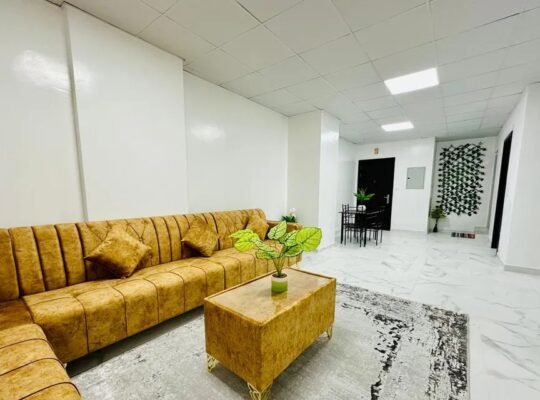 9 غرفتين و صالة مفروشة شاملة كل الفواتير اول ساكن