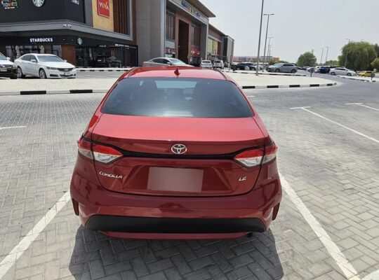 TOYOTA COROLLA 2021 LE, FULLY AUTOMATIC EXCELLENT