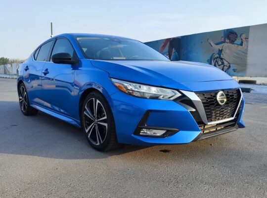 Nissan Sentra SR 2021 Blue in Great Conditions