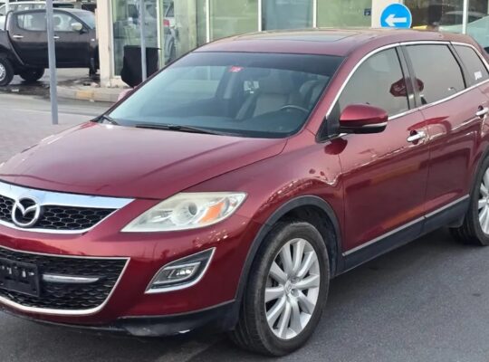 مازدا CX9 سبع مقاعد موديل 2010 لون احمر فل اوبشن