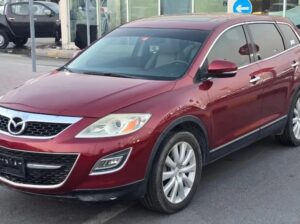 مازدا CX9 سبع مقاعد موديل 2010 لون احمر فل اوبشن 1