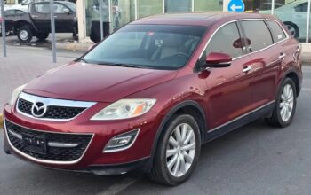 مازدا CX9 سبع مقاعد موديل 2010 لون احمر فل اوبشن 1