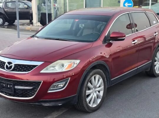 مازدا CX9 سبع مقاعد موديل 2010 لون احمر فل اوبشن 1