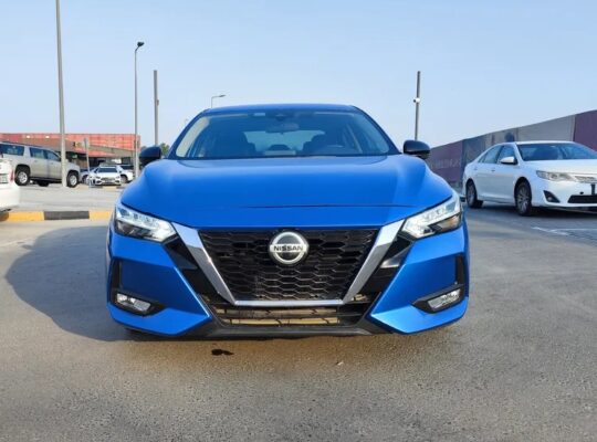Nissan Sentra SR 2021 Blue in Great Conditions