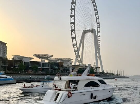 Luxury Yacht Rental in Dubai Marina