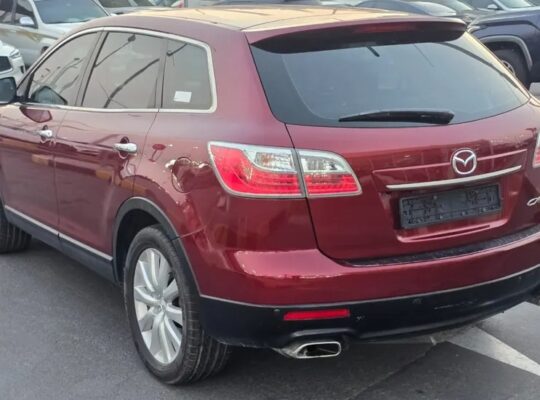مازدا CX9 سبع مقاعد موديل 2010 لون احمر فل اوبشن
