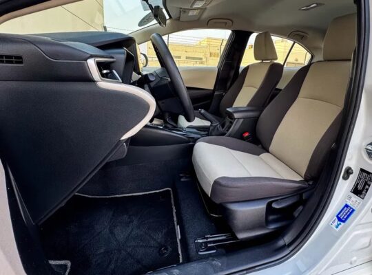 Toyota Corolla 1.6L 2024 GCC original paint, full