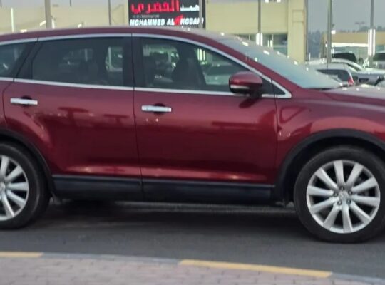 مازدا CX9 سبع مقاعد موديل 2010 لون احمر فل اوبشن 1