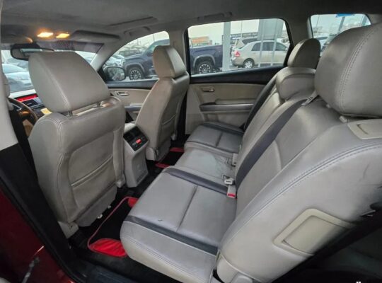 مازدا CX9 سبع مقاعد موديل 2010 لون احمر فل اوبشن