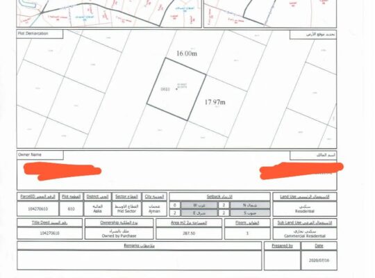 بناية ممتازة للبيع في العالية building for sale in