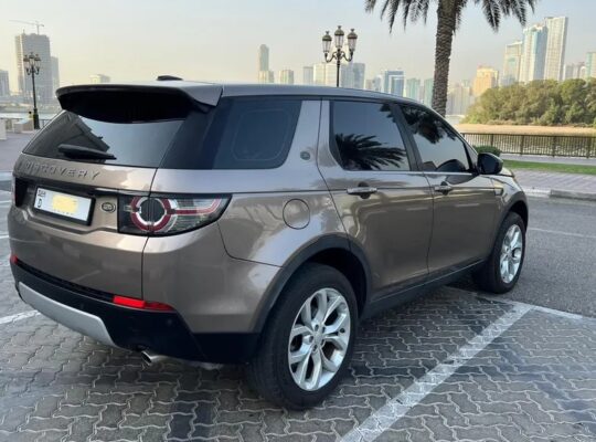 Land Rover Discovery Soprt i4 Model 2016 GCC SPACS