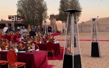 Black Pyramid Flame Gas Patio Heater for Sale