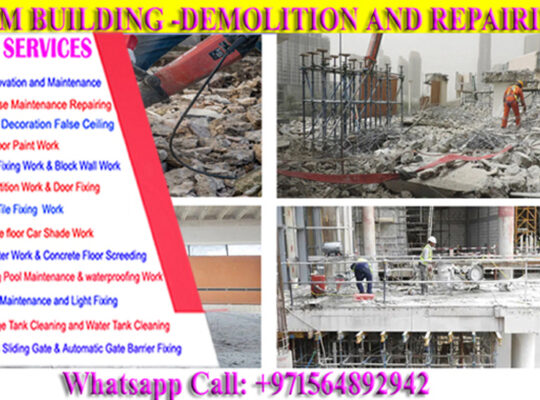 Demolition & Renovation Maintenance Repairing Cont