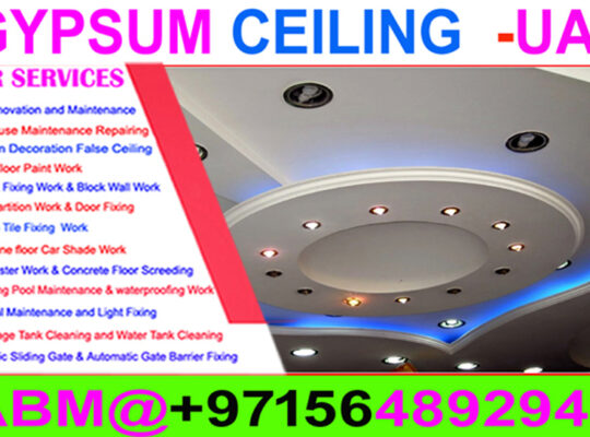 General Maintenance Contractor in Dubai Ajman Sh