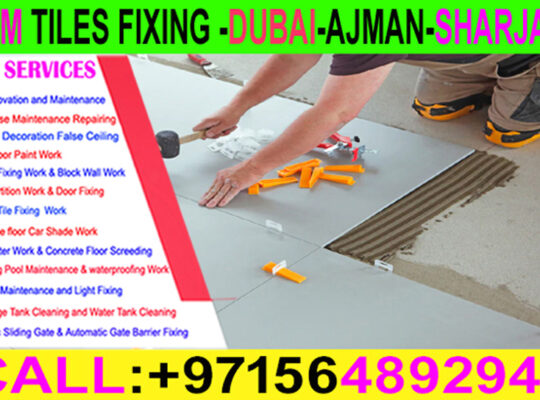 General Maintenance Contractor in Dubai Ajman Sh