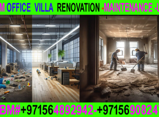 Building Villa Renovation and Maintenance in Ajman