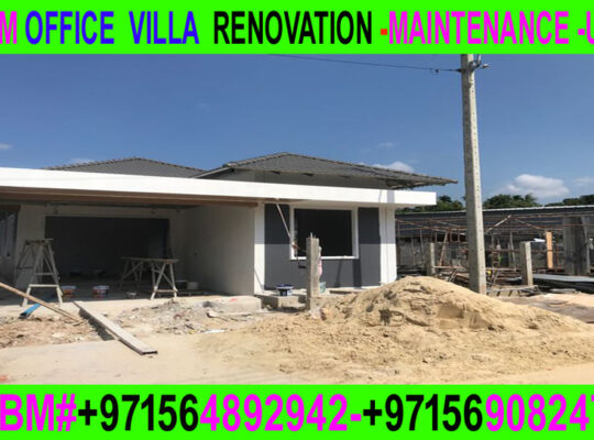 Building Villa Renovation and Maintenance in Ajman