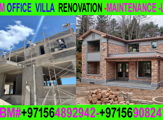 Renovation and Maintenance Repairing Contractor