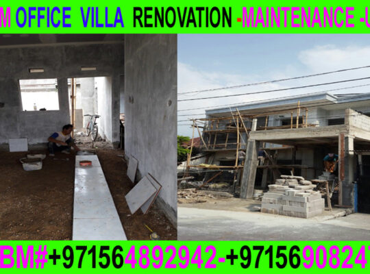 Renovation and Maintenance Repairing Contractor
