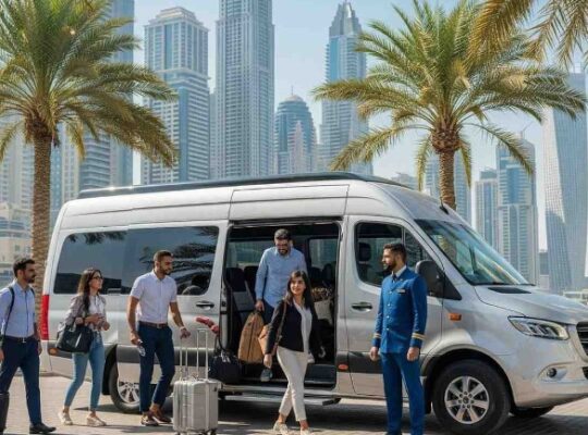 Long Distance Travel Van Rental Dubai