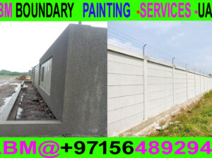Boundary Wall Painting Services Company in Dubai