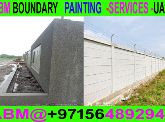 Boundary Wall Painting Services Company in Dubai