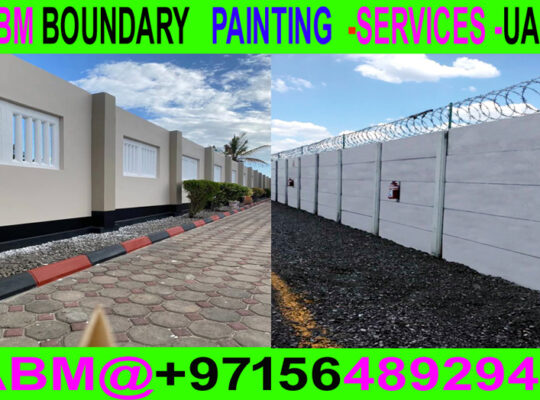 Boundary Wall Painting Services Company in Dubai